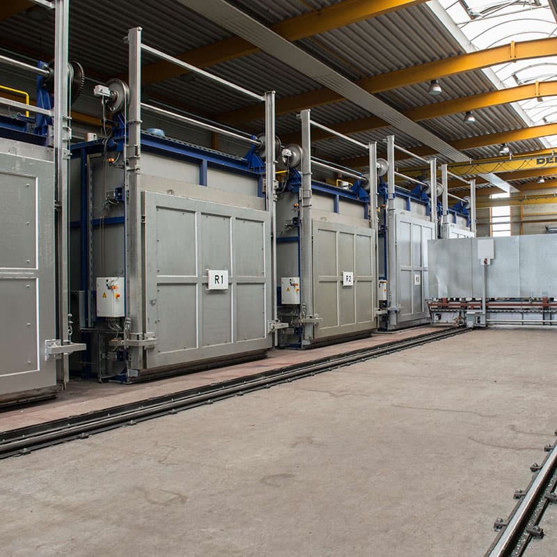 Heat treatment furnace systems at GLEICH